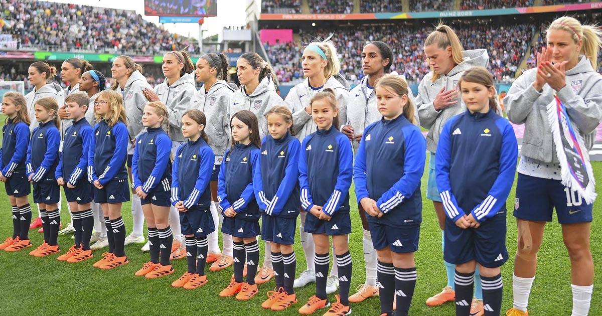 Majority of US Women’s Soccer Team Remain Silent During National Anthem in 2023 World Cup Opener