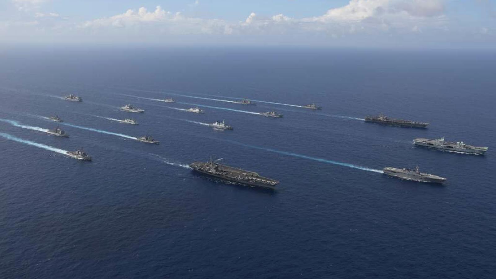 China Surrounds Taiwan: 140 Warplanes and 50 Warships