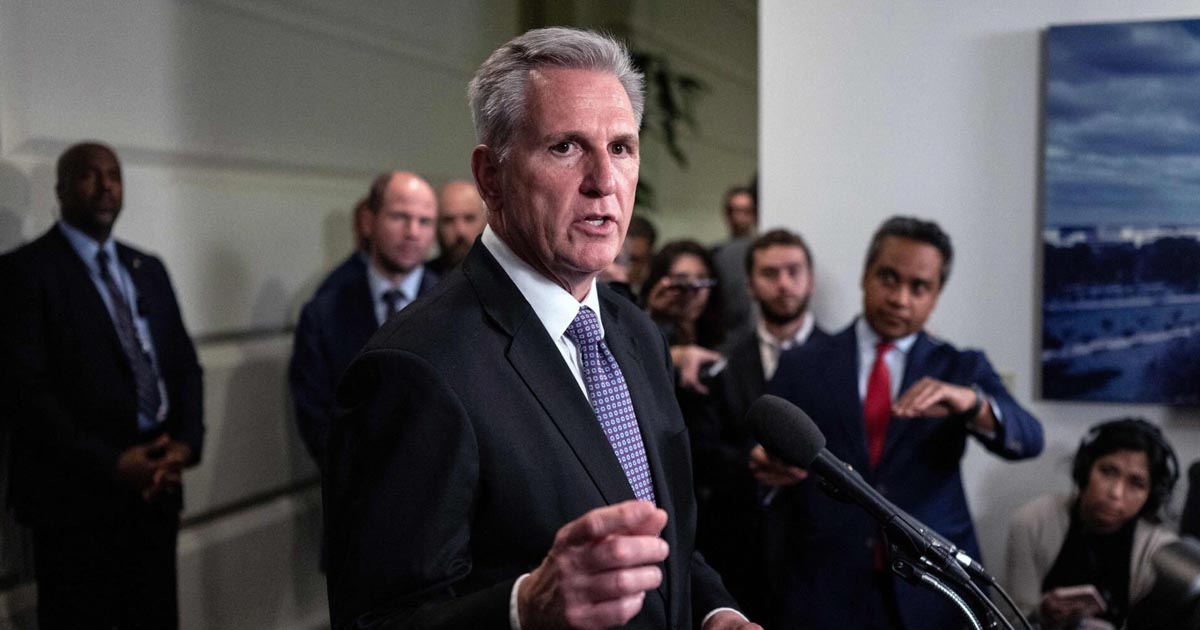 McCarthy to Work with Dems to Pass 45-Day Funding, Avoiding Govt Shutdown