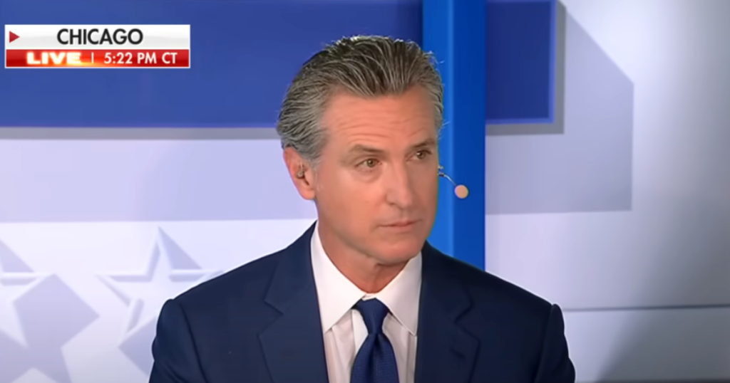 Gavin Newsom Says the DNC Made Him Say Kamala Harris’s Nomination Was an ‘Open Process’