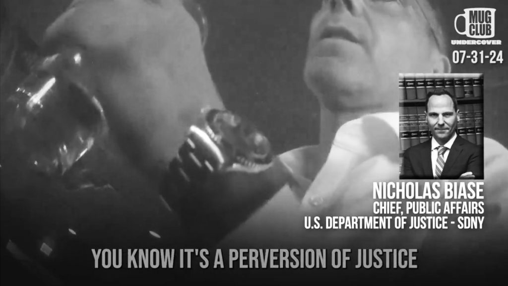 WATCH: DOJ Official Calls Trump Prosecutions ‘Perversion of Justice’ in Undercover Video